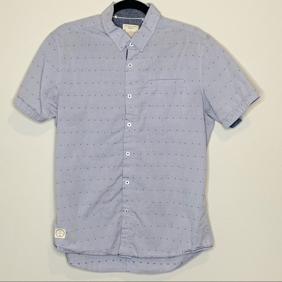 7 Diamonds Other - 7 DIAMONDS Mens Blue button up